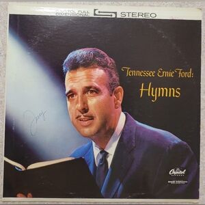 Tennessee Ernie Ford: Hymns  - Record Album Vinyl LP